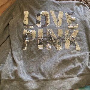 Grey victoria’s secret jacket| kind of thin| worn a few times|